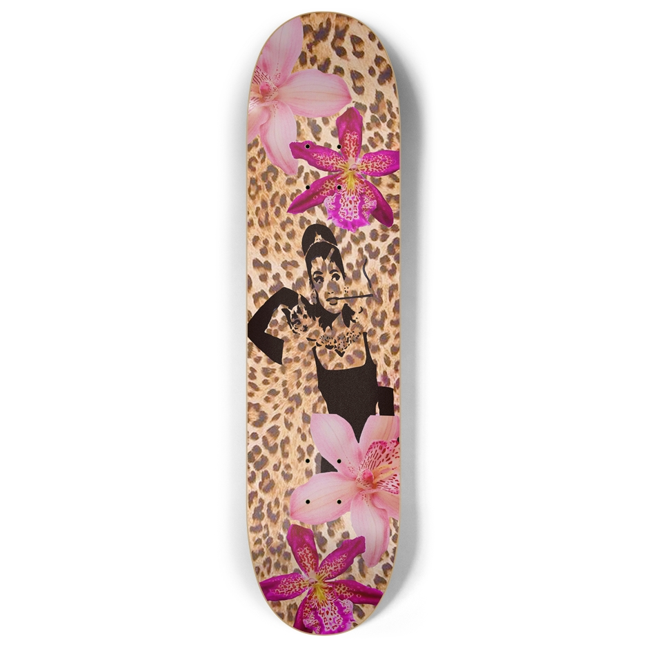 Breakfast In Bloom Skateboard Deck