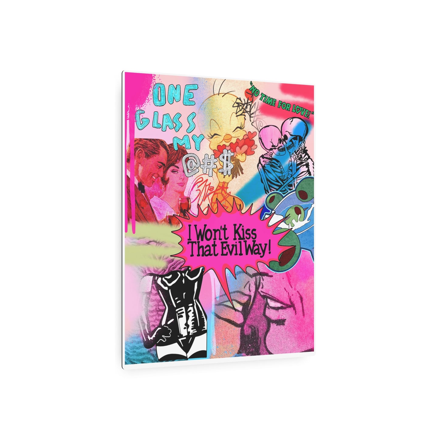 Bad Love Club - Metal Sign