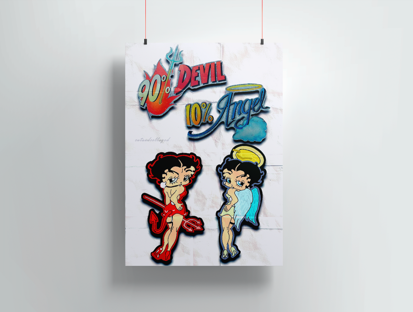 Betty Boop Devil Angel
