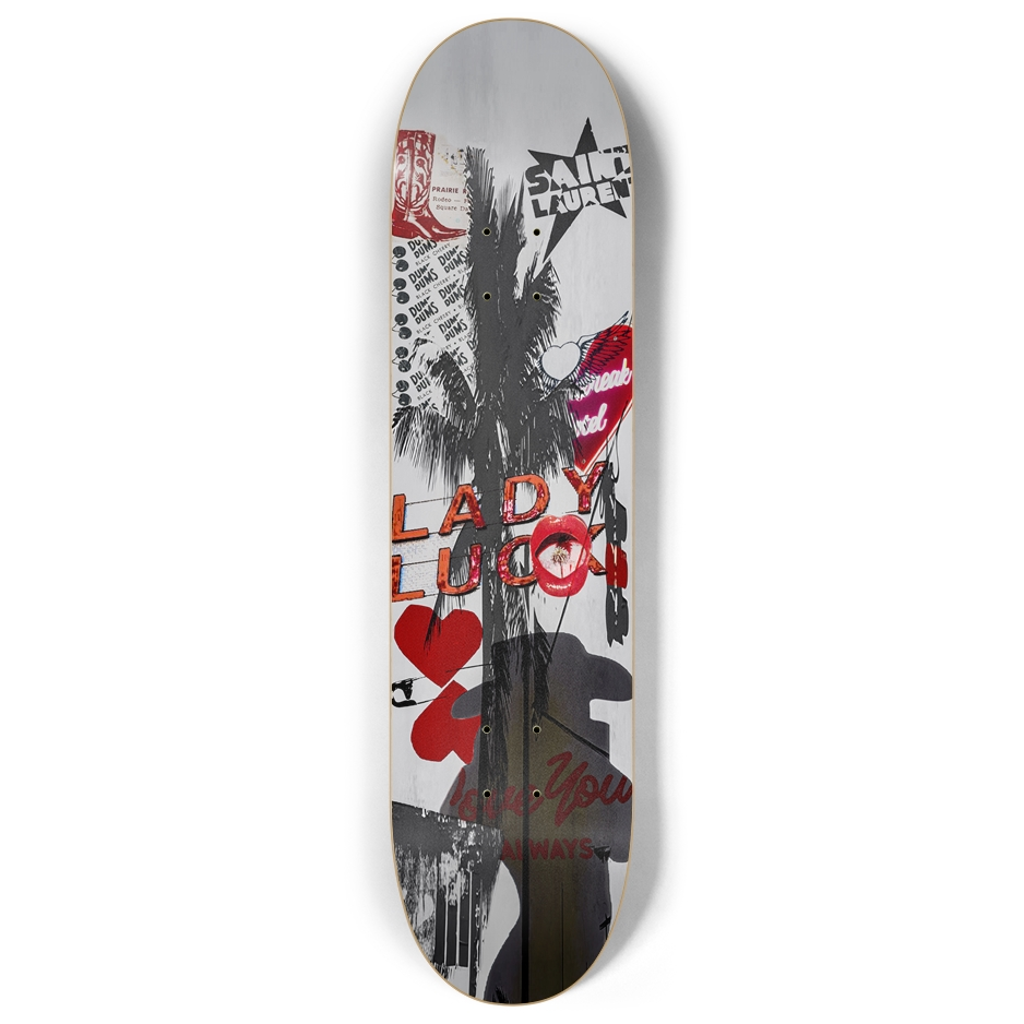 Lady Luck Skateboard Deck