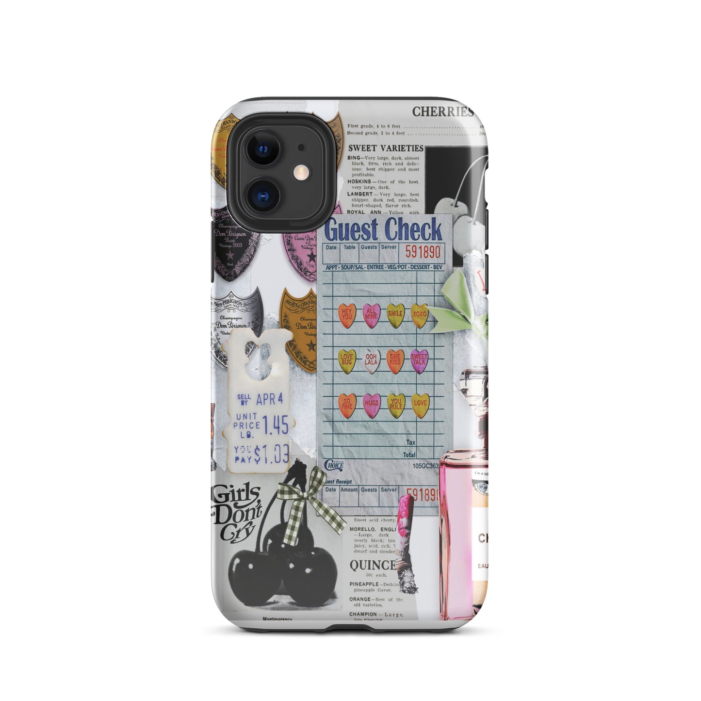 Candy Hearts Phone Case
