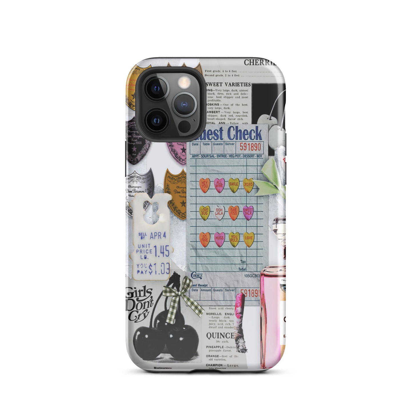 Candy Hearts Phone Case