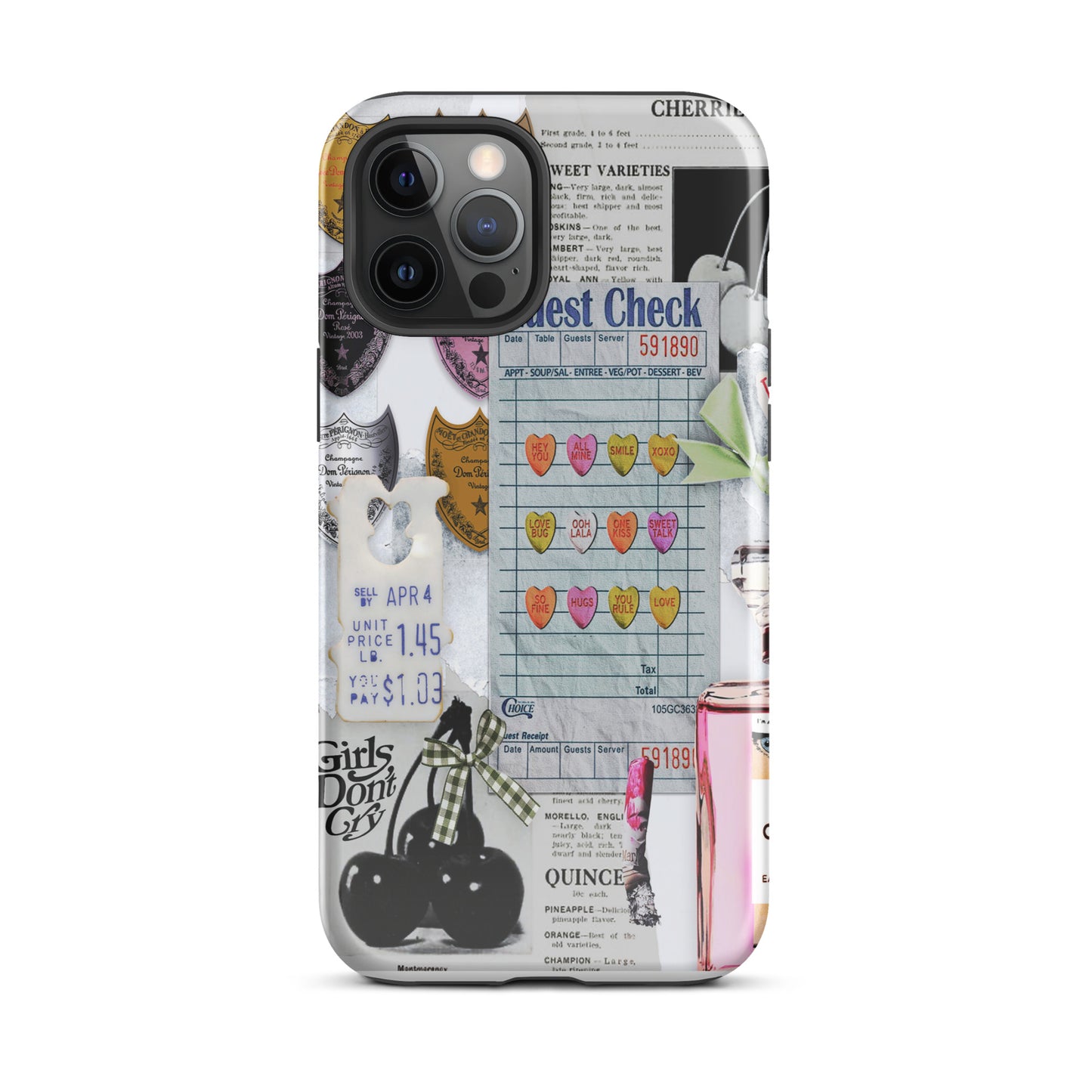 Candy Hearts Phone Case