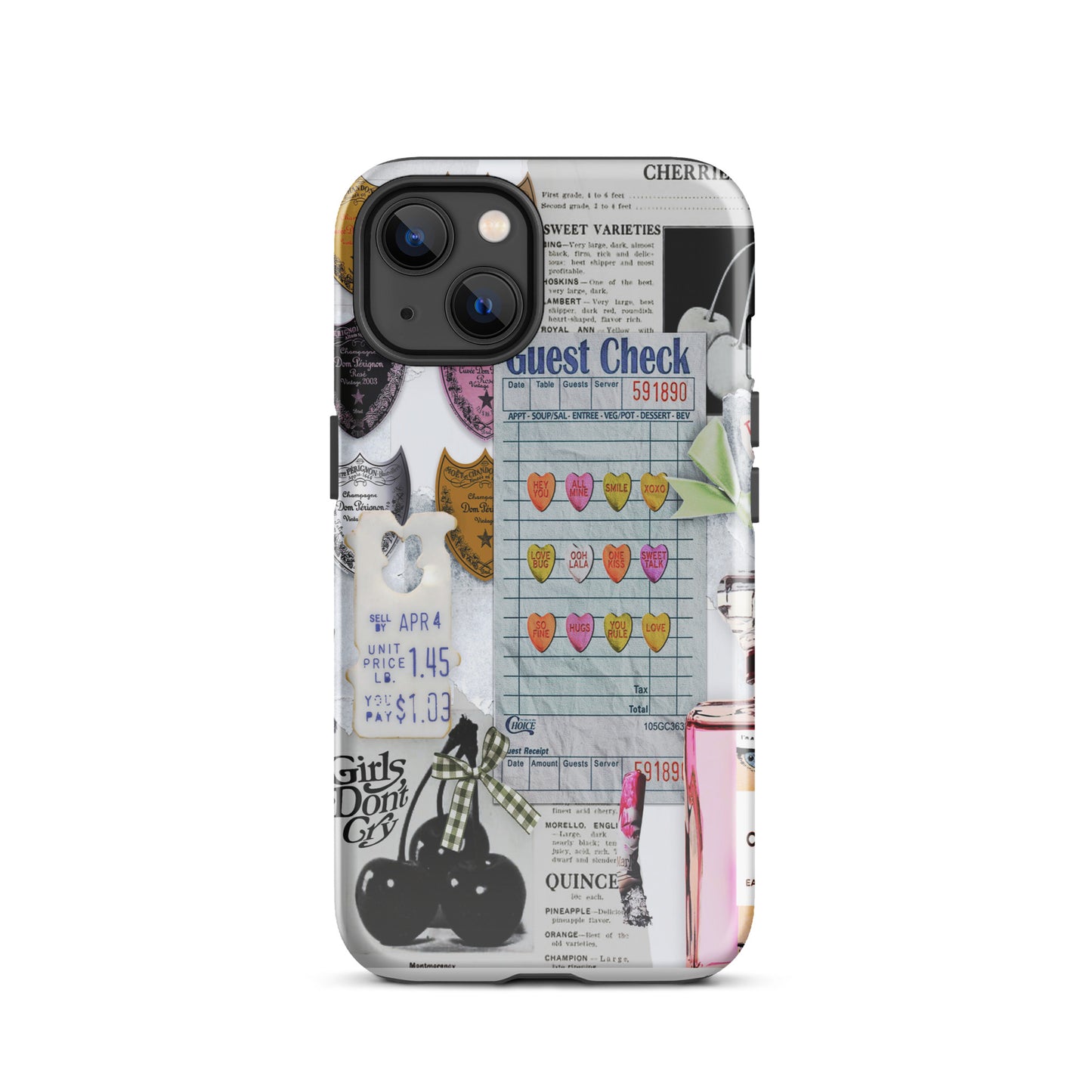 Candy Hearts Phone Case