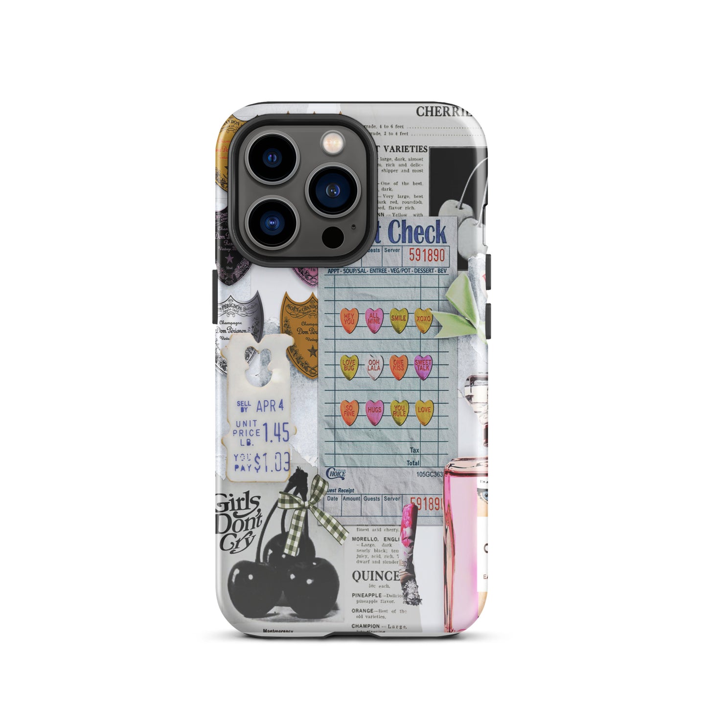 Candy Hearts Phone Case