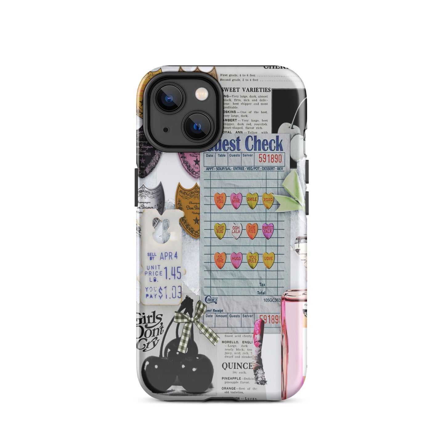 Candy Hearts Phone Case
