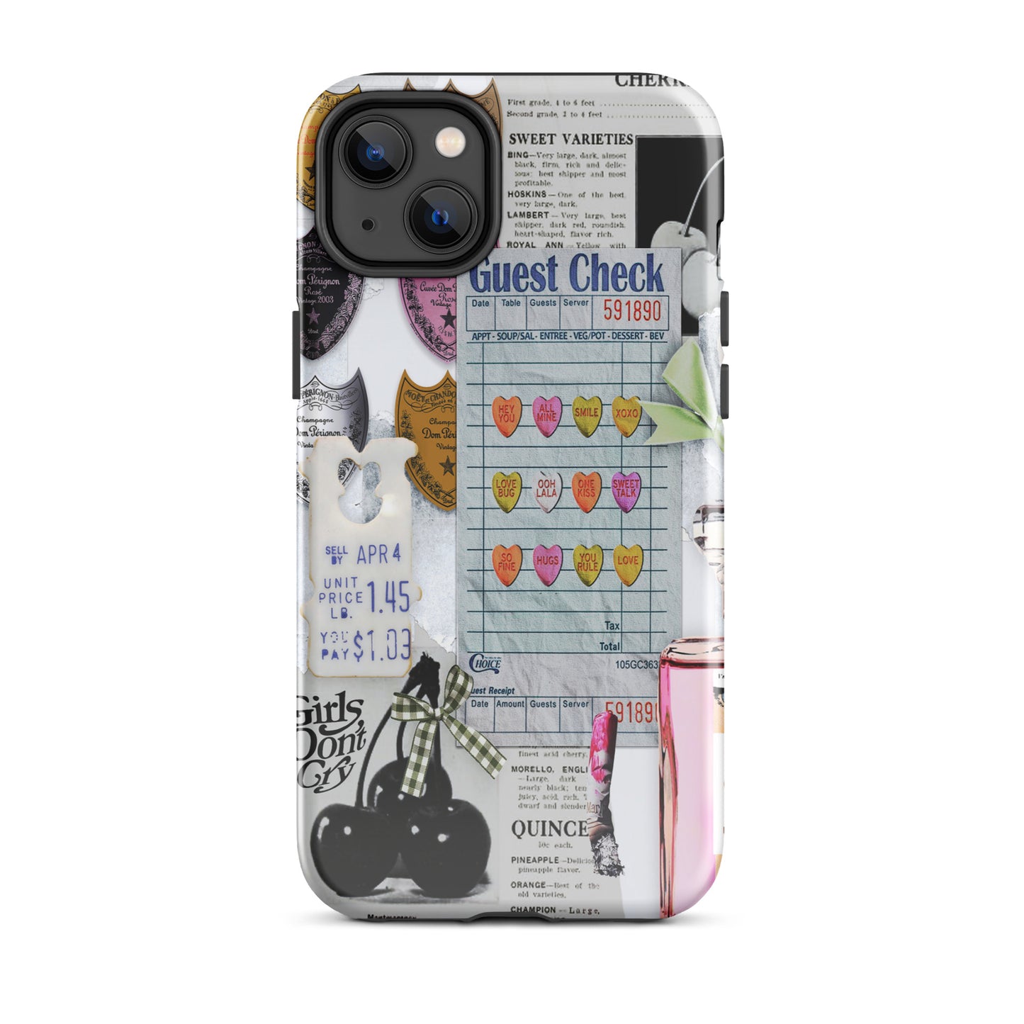 Candy Hearts Phone Case
