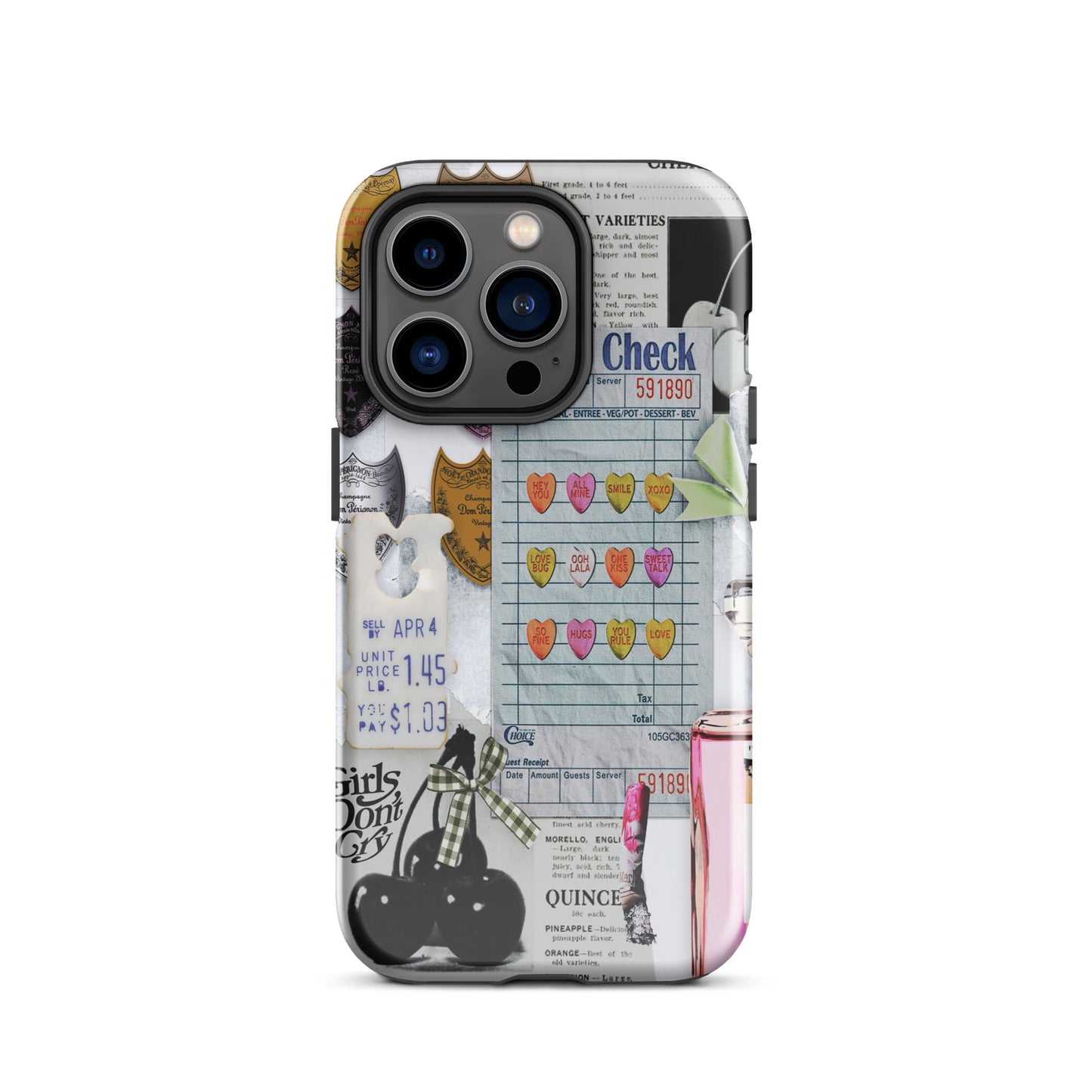 Candy Hearts Phone Case
