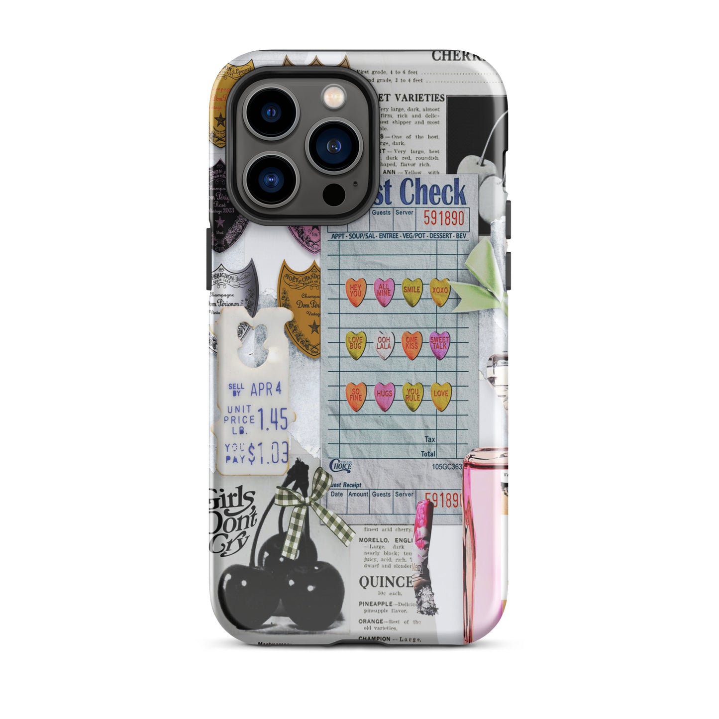 Candy Hearts Phone Case