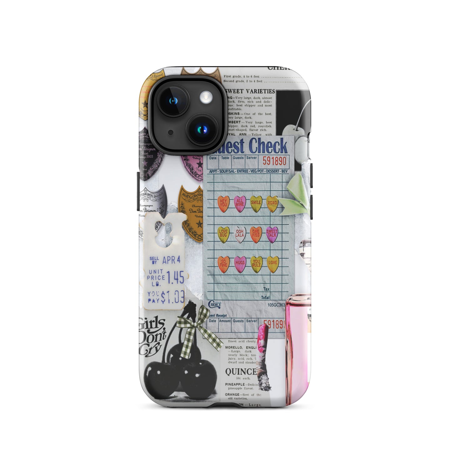 Candy Hearts Phone Case
