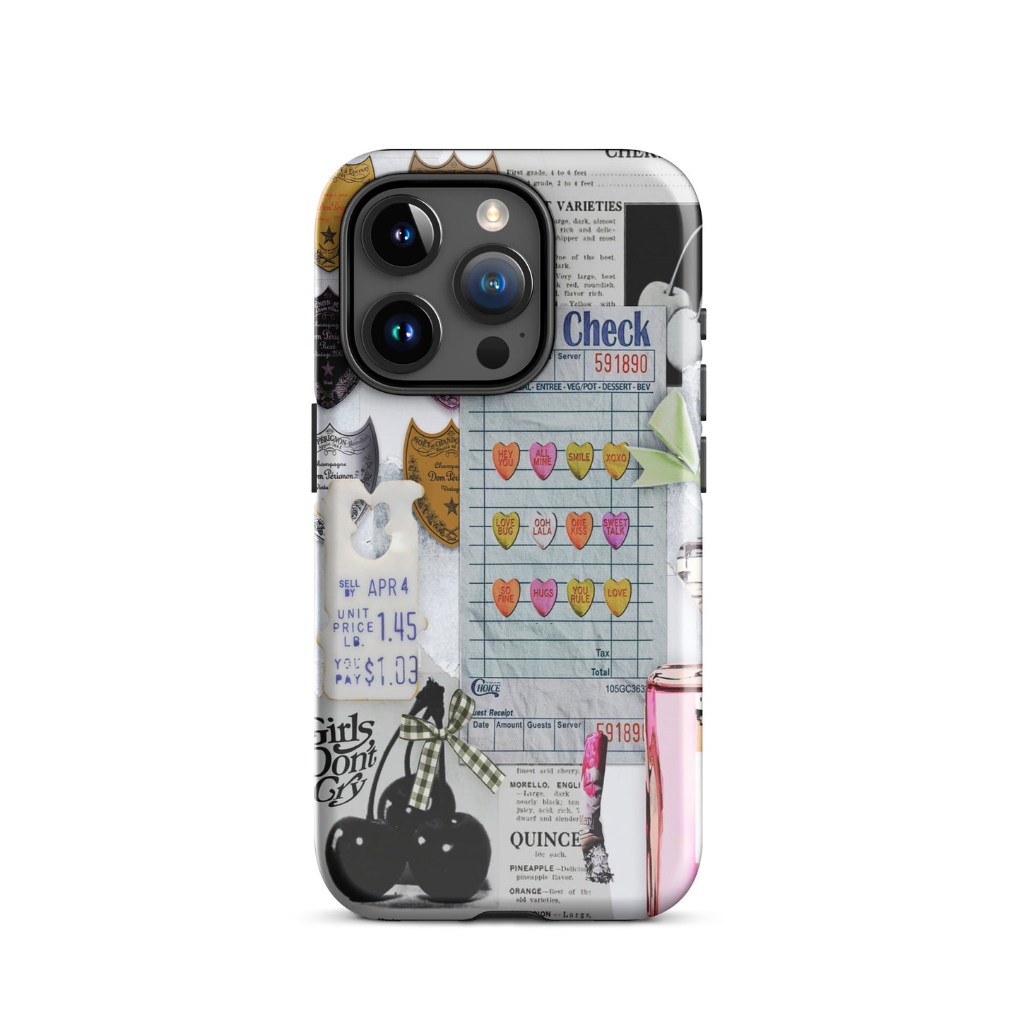 Candy Hearts Phone Case