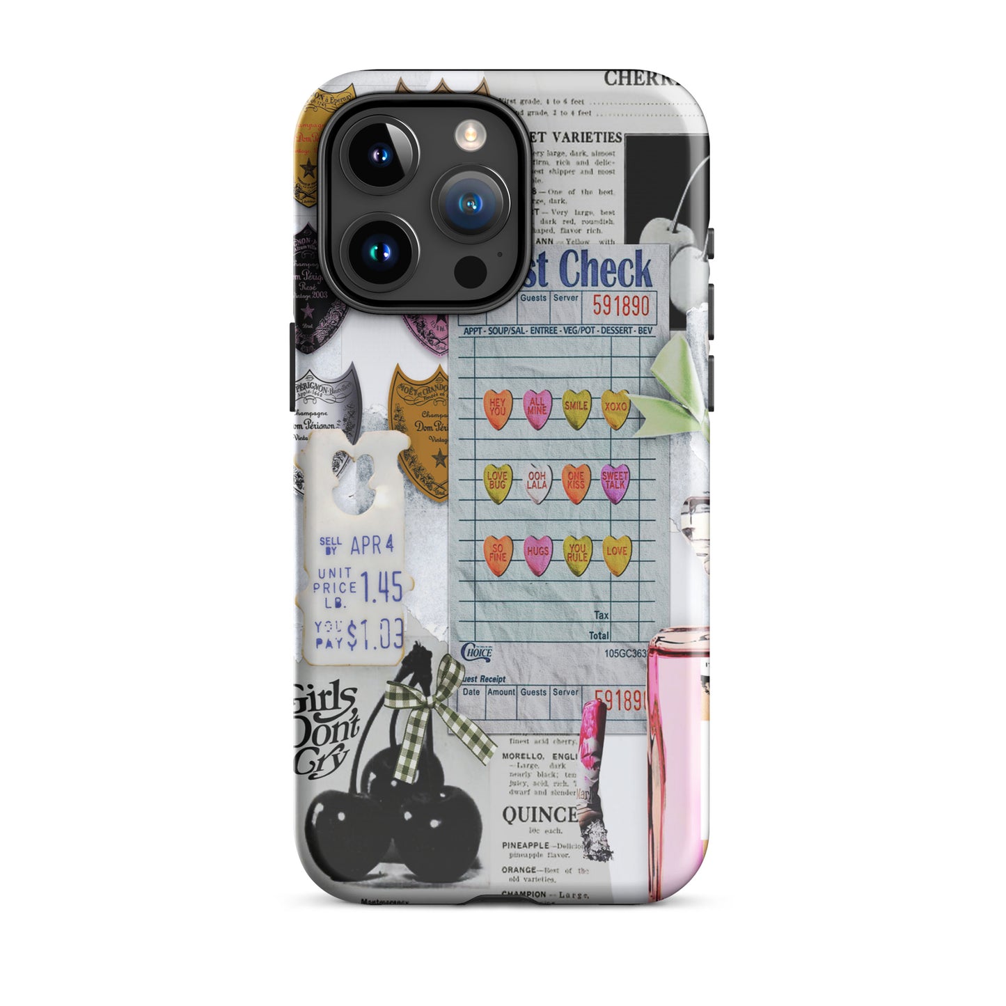 Candy Hearts Phone Case