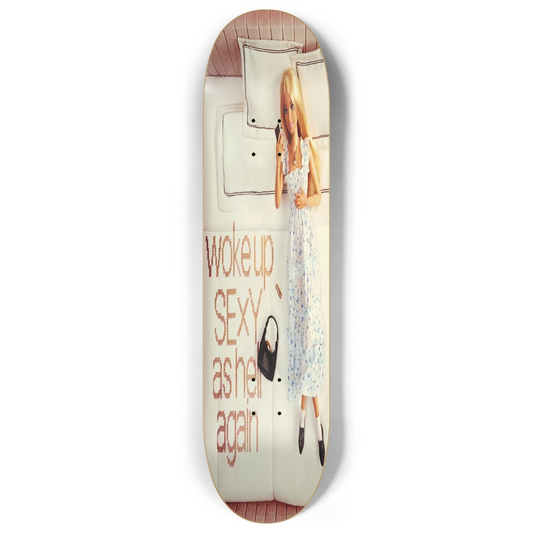 Barbie In Bed Skateboard Deck