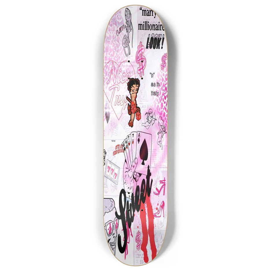 Sweet Skateboard Deck