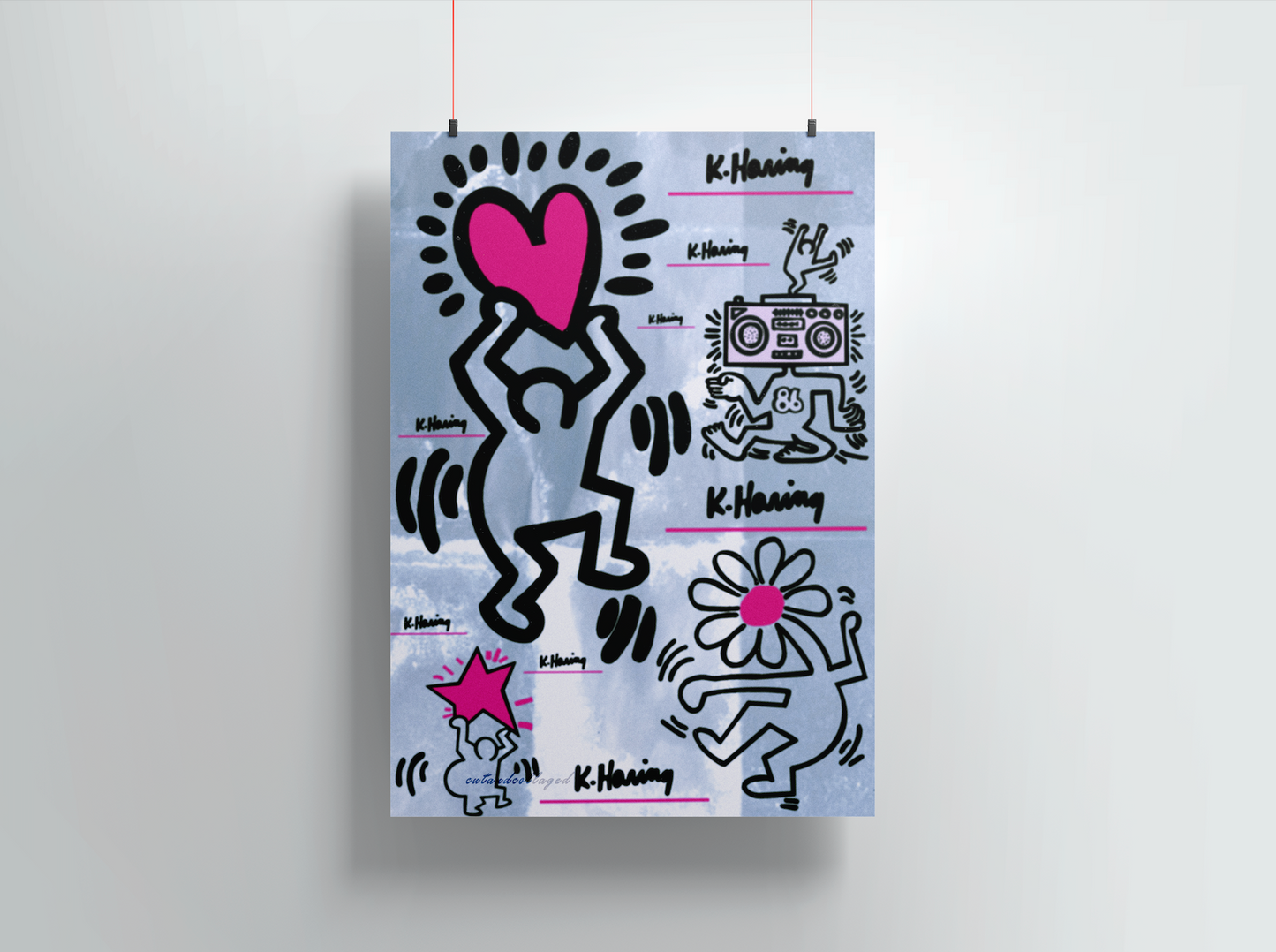 Keith Haring Inspired